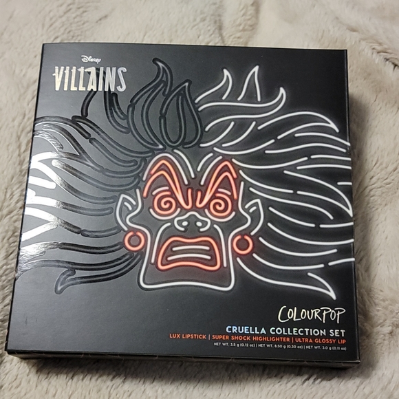 Colourpop Other - Limited Edition Disney Villians Cruella Set